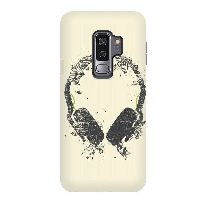 Galaxy S9 plus StrongFit Art Headphones by Sitchko