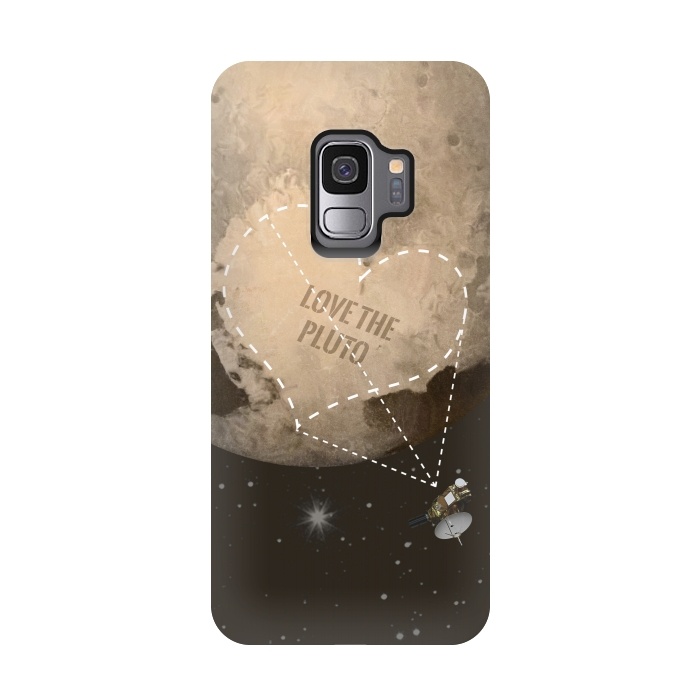 Galaxy S9 StrongFit Love the Pluto by Sitchko