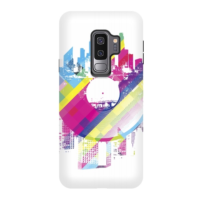 Galaxy S9 plus StrongFit Urban Vinyl Colorful by Sitchko