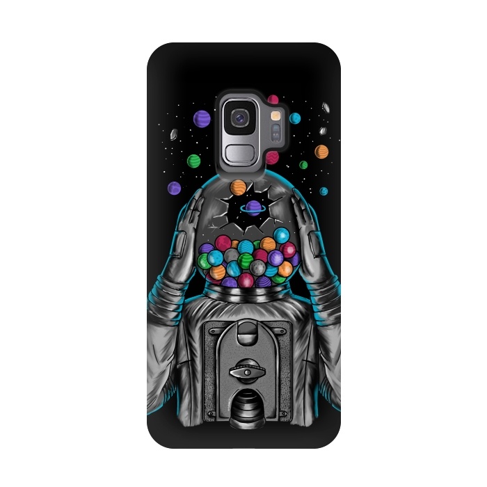 Galaxy S9 StrongFit Astronaut Explotion by Coffee Man