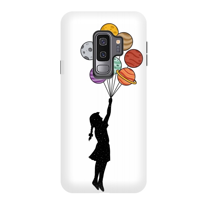 Galaxy S9 plus StrongFit Planets Balloons by Coffee Man