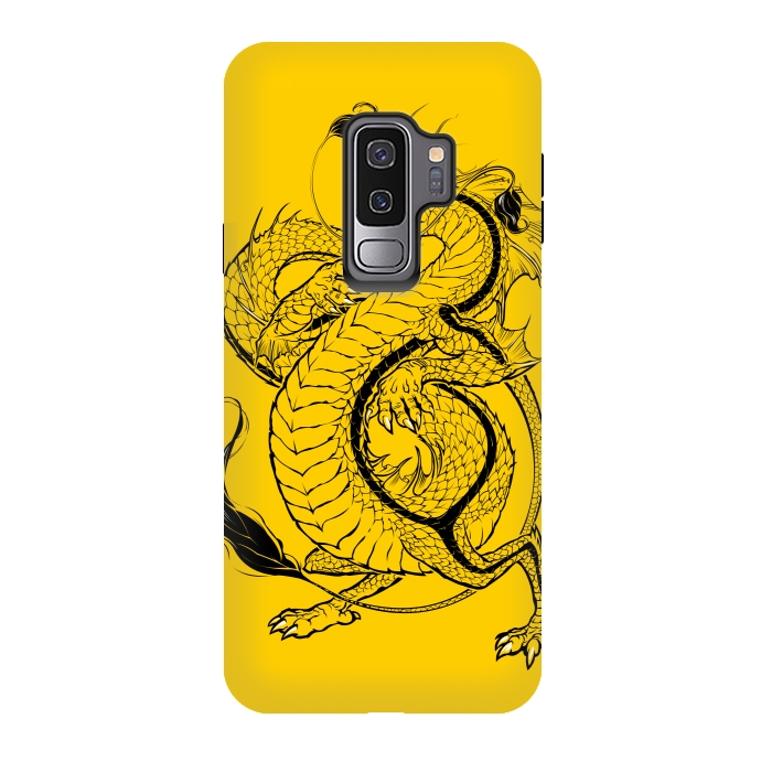Galaxy S9 plus StrongFit Bruce, the Dragon by Draco