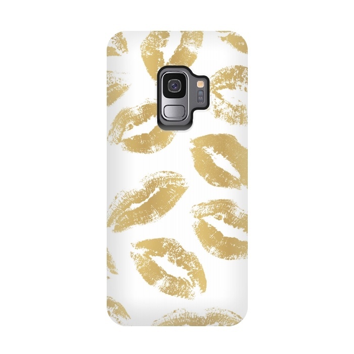 Galaxy S9 StrongFit Golden Kiss by Martina