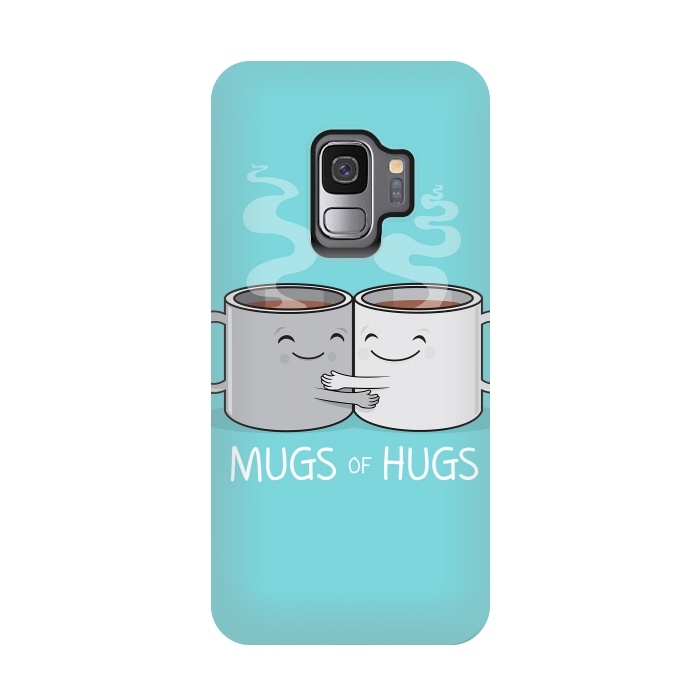 Galaxy S9 StrongFit Mugs of Hugs by Wotto