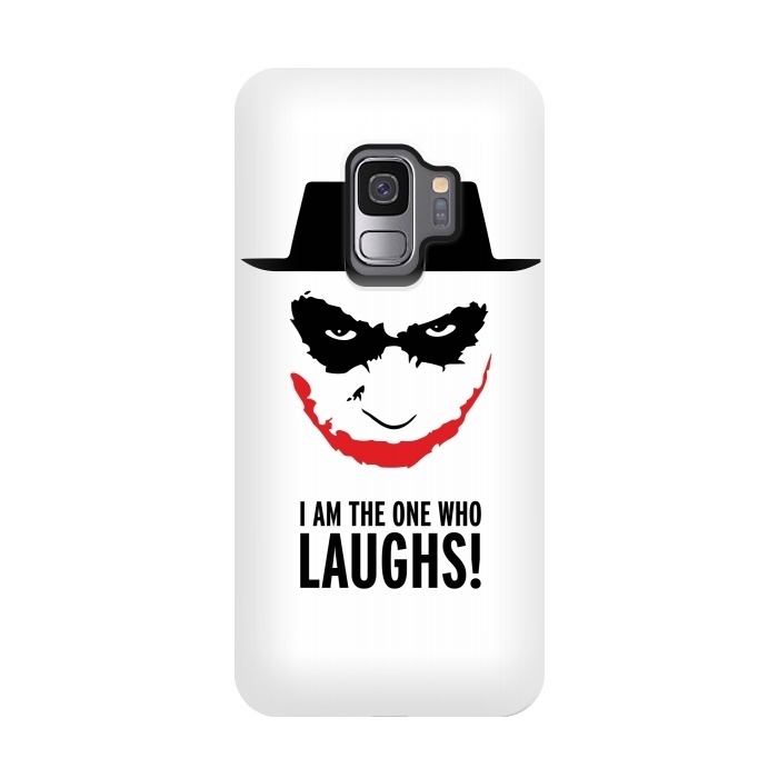 Galaxy S9 StrongFit Heisenberg Joker I Am The One Who Laughs Breaking Bad Dark Knight  by Alisterny
