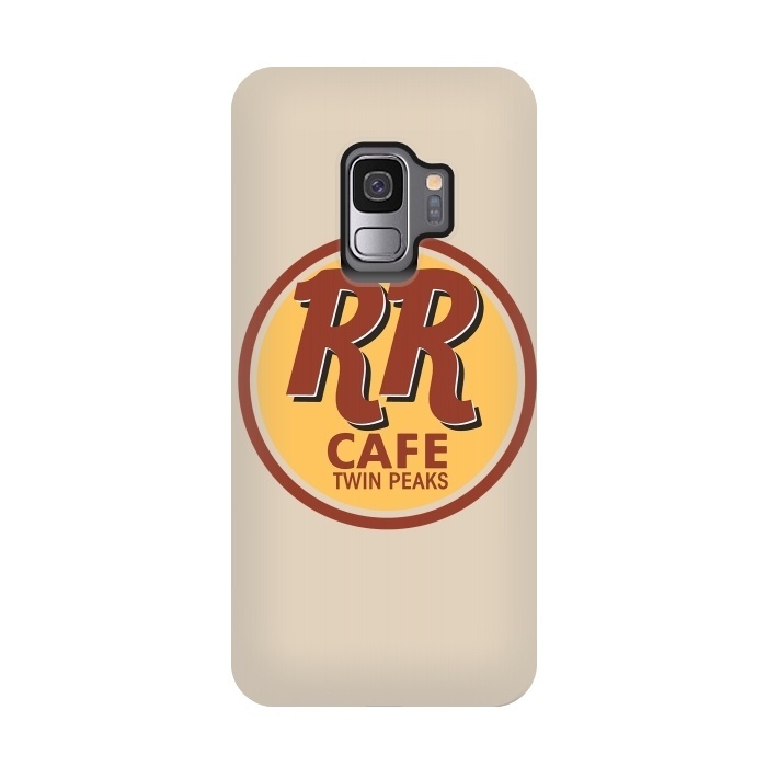 Galaxy S9 StrongFit Twin Peaks RR Cafe by Alisterny