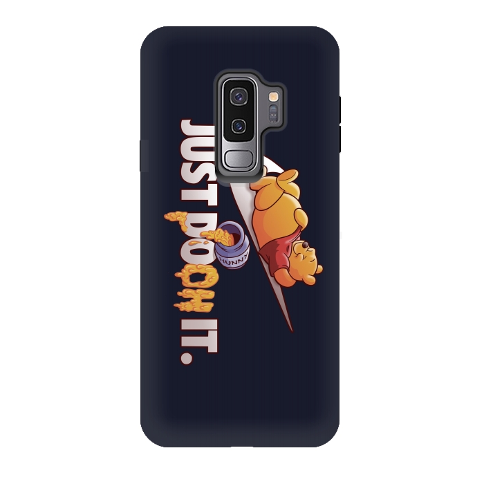 Galaxy S9 plus StrongFit JUST POOH IT by SKULLPY