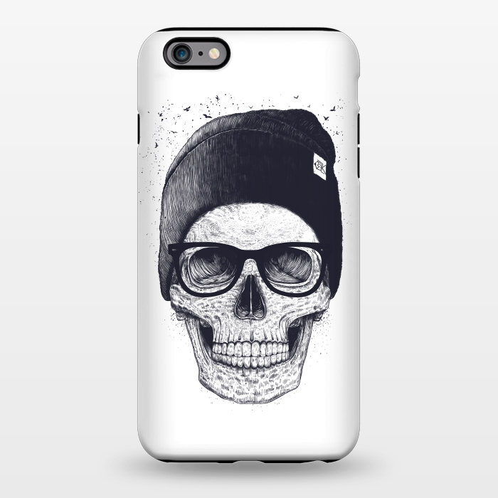 iPhone 6/6s plus StrongFit Black skull in hat by kodamorkovkart