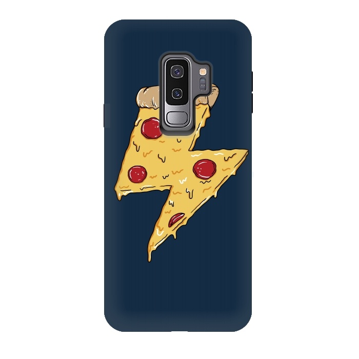 Galaxy S9 plus StrongFit Pizza Power by Coffee Man