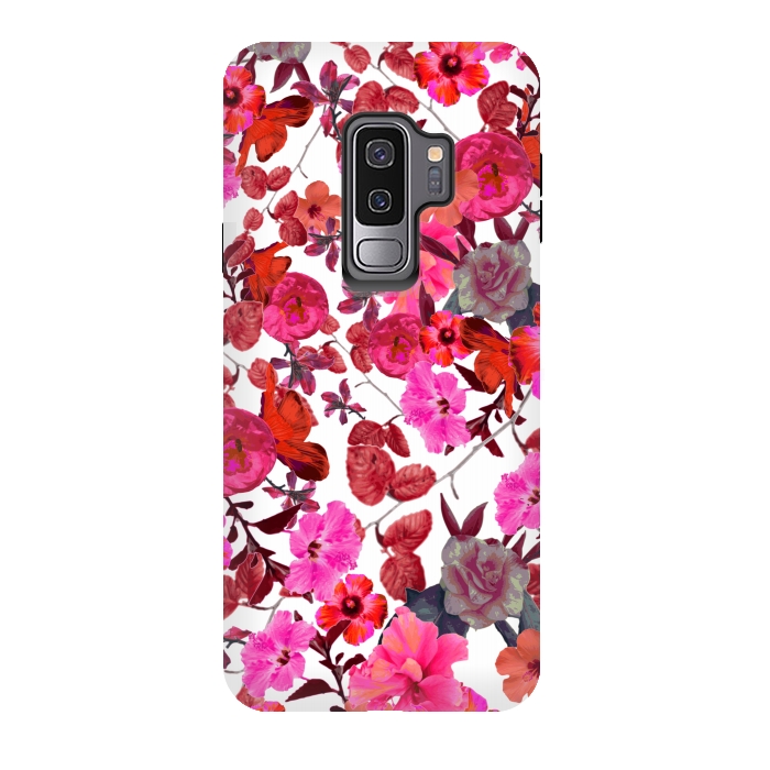 Galaxy S9 plus StrongFit Zariya Flower Garden (Pink) by Zala Farah