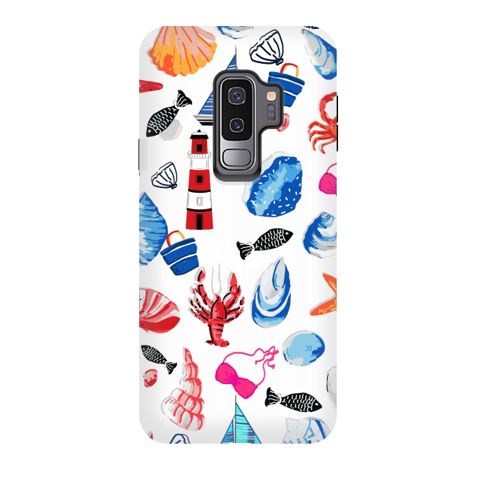 Galaxy S9 plus StrongFit Beach Comber by MUKTA LATA BARUA