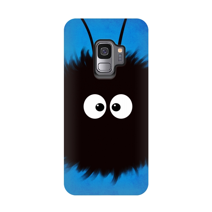 Galaxy S9 StrongFit Blue Cute Dazzled Bug Character by Boriana Giormova