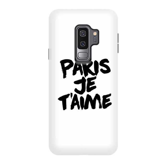 Galaxy S9 plus StrongFit Paris, Je t'aime by Mitxel Gonzalez