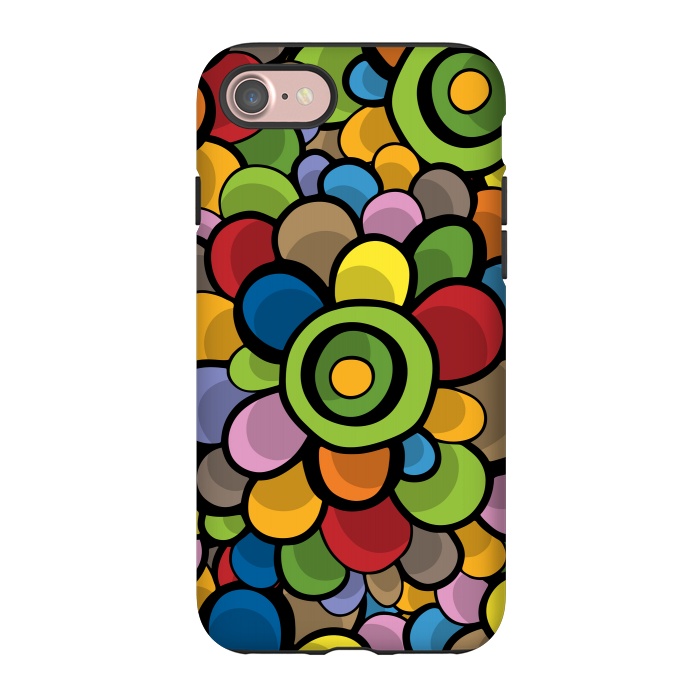 iPhone 7 StrongFit Spring Bubble Flower by Majoih