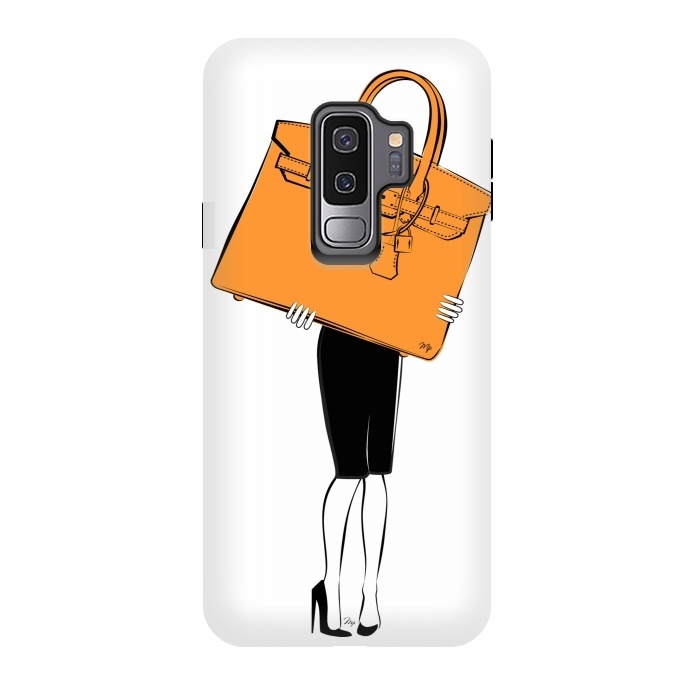 Galaxy S9 plus StrongFit Big Hermes Bag by Martina
