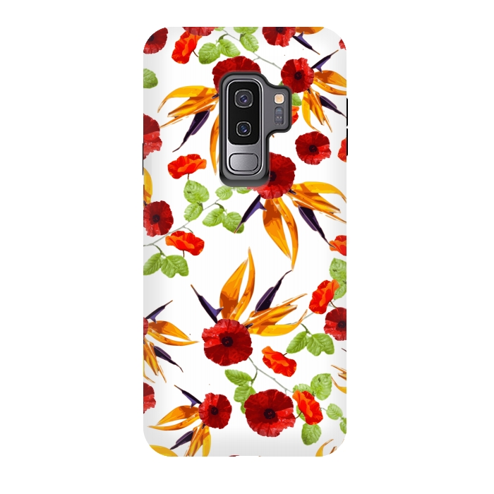 Galaxy S9 plus StrongFit Mini Poppy Star by Zala Farah