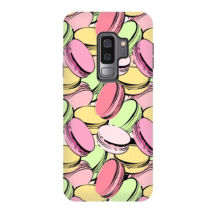 Galaxy S9 plus StrongFit Sweet Macarons by Martina