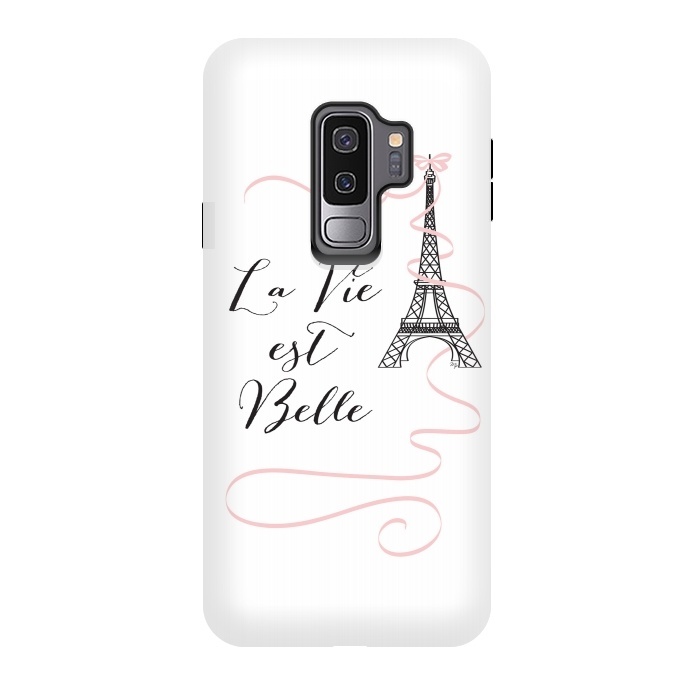 Galaxy S9 plus StrongFit Eiffel Tower Quote by Martina