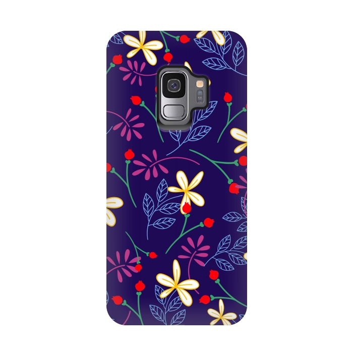 Galaxy S9 StrongFit Floral Paradise II by Allgirls Studio