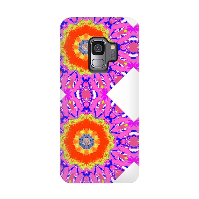 Galaxy S9 StrongFit Groovy Vibe by Bettie * Blue