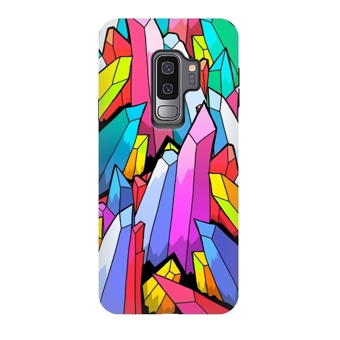 Galaxy S9 plus StrongFit Colour Crystals  by Steve Wade (Swade)