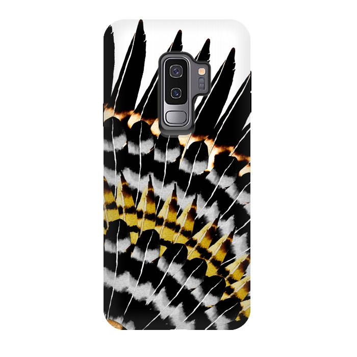 Galaxy S9 plus StrongFit Feather Fringe by Amaya Brydon