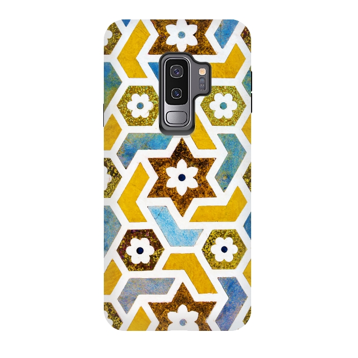 Galaxy S9 plus StrongFit Moroccan Bliss by Uma Prabhakar Gokhale