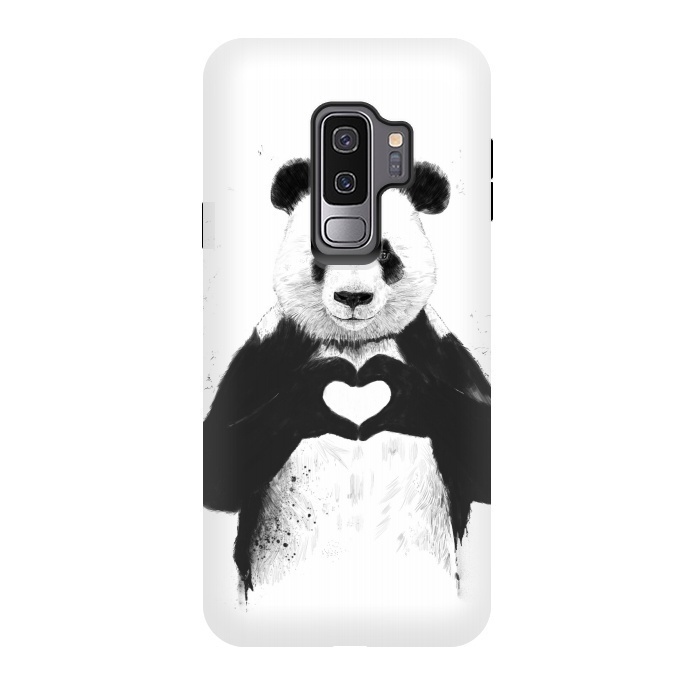 Galaxy S9 plus StrongFit All you need is love by Balazs Solti