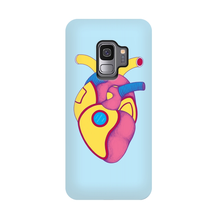 Galaxy S9 StrongFit Lemon U-boat Heart by Ranggasme