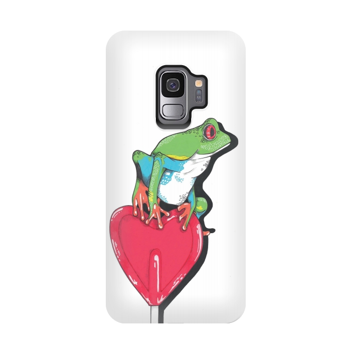 Galaxy S9 StrongFit You frog my life by Varo Lojo