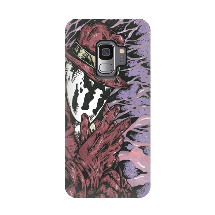 Galaxy S9 StrongFit Wachmen Rorschach by Varo Lojo