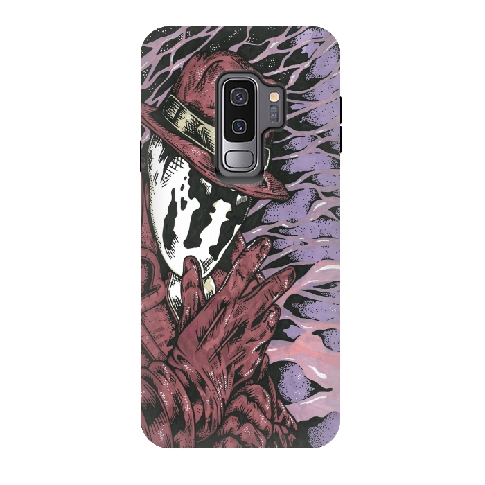 Galaxy S9 plus StrongFit Wachmen Rorschach by Varo Lojo