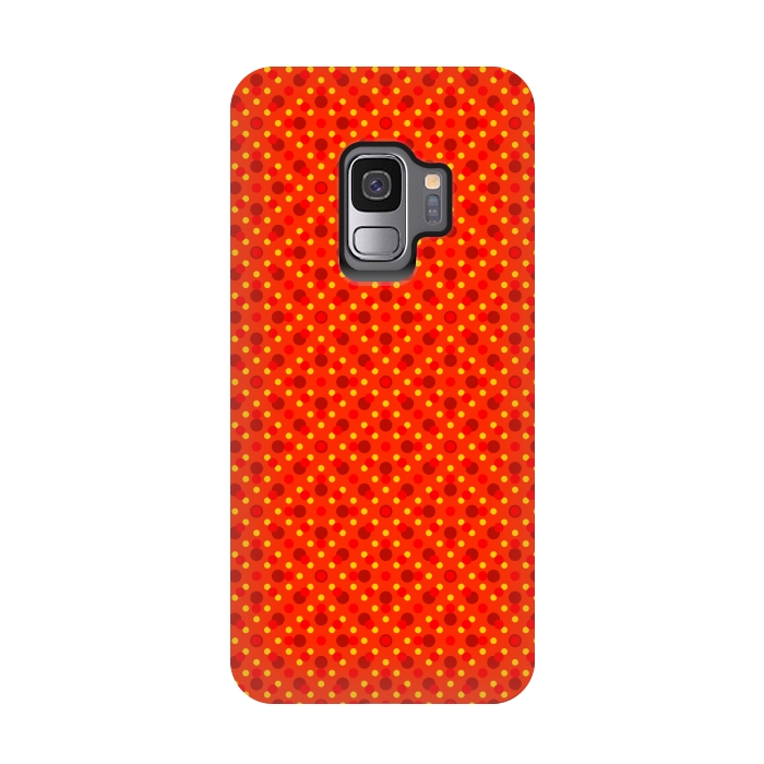 Galaxy S9 StrongFit Dots Ethnic Pattern by Dhruv Narelia