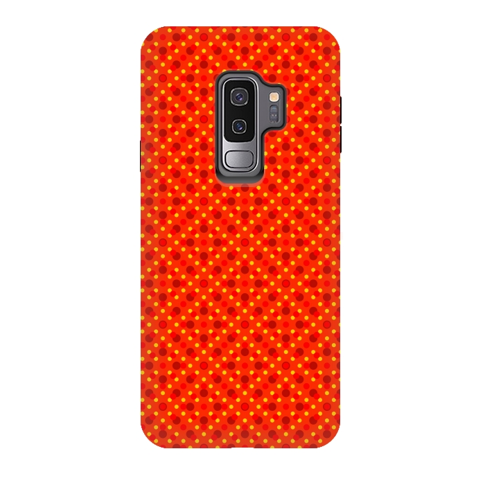 Galaxy S9 plus StrongFit Dots Ethnic Pattern by Dhruv Narelia