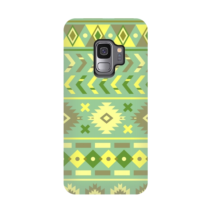 Galaxy S9 StrongFit Ethnic Pattern by Dhruv Narelia