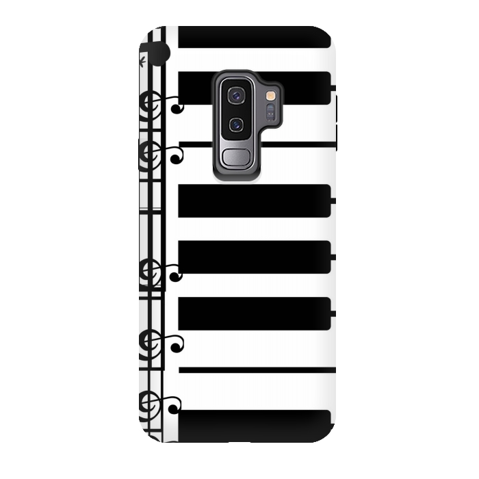 Galaxy S9 plus StrongFit piano pattern by MALLIKA