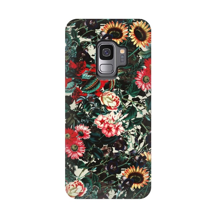 Galaxy S9 StrongFit Flower Garden II by Burcu Korkmazyurek