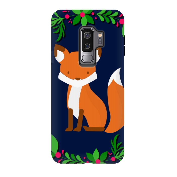 Galaxy S9 plus StrongFit fox pattern by MALLIKA