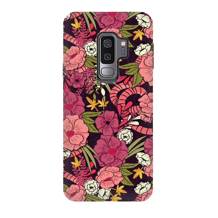 Galaxy S9 plus StrongFit Jungle Pattern 001 by Jelena Obradovic