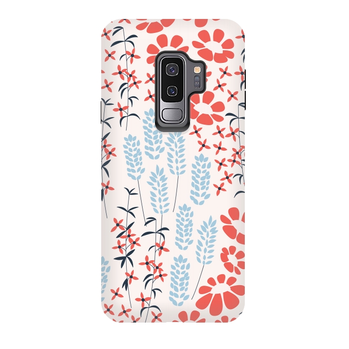 Galaxy S9 plus StrongFit Spring Garden Beige by Jelena Obradovic