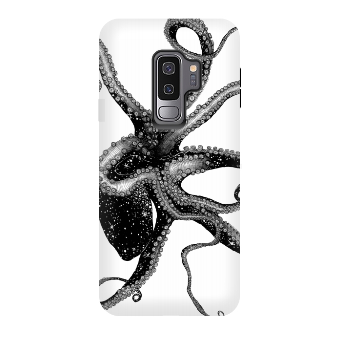 Galaxy S9 plus StrongFit Cosmic Octopus by ECMazur 
