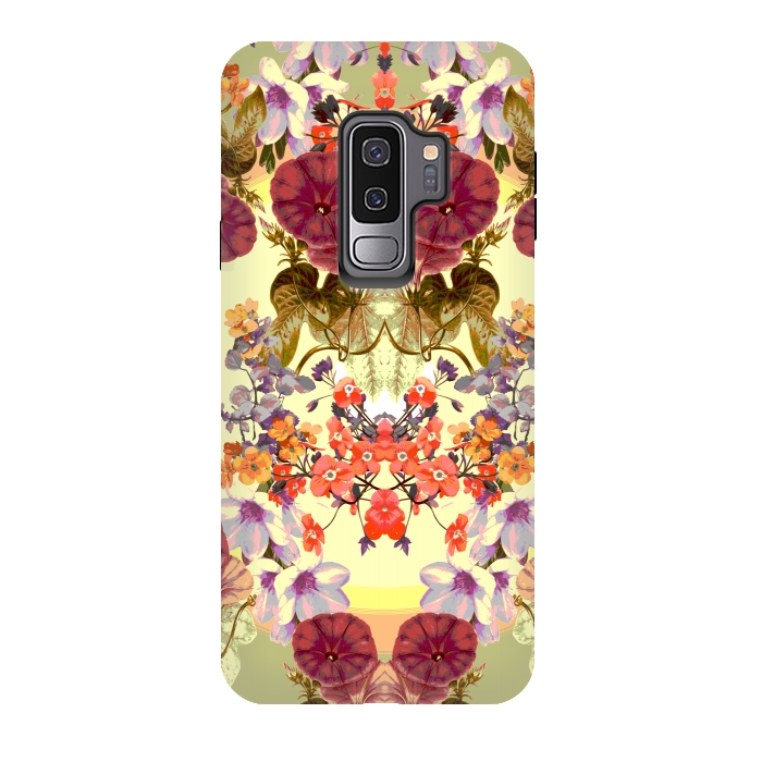 Galaxy S9 plus StrongFit Dainty Garden by Zala Farah