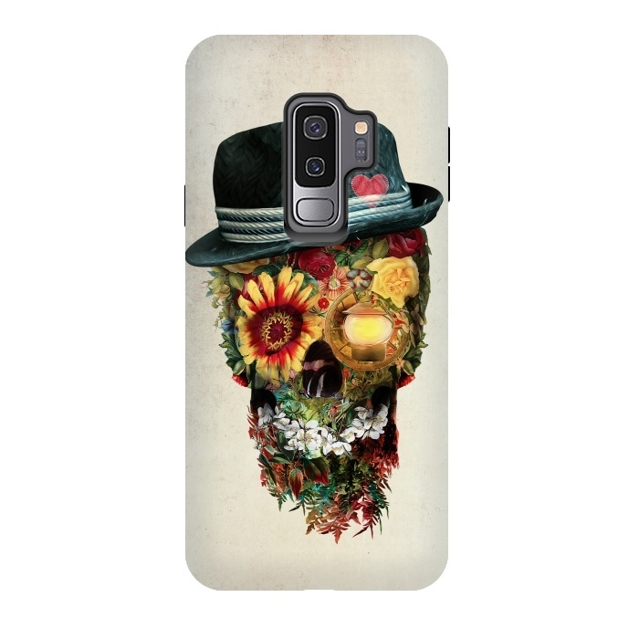Galaxy S9 plus StrongFit Skull Lover by Riza Peker