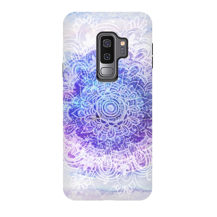 Galaxy S9 plus StrongFit Mandala Bliss by Rose Halsey