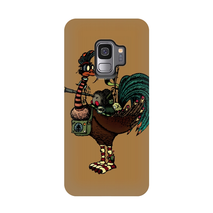Galaxy S9 StrongFit NATURE WARRIORS - SCOUTS - COLOR V by Mangulica