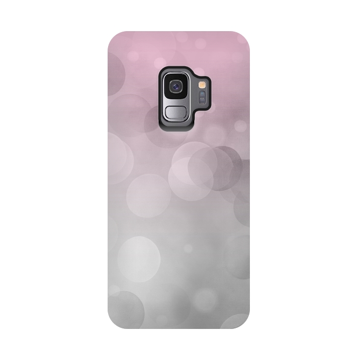Galaxy S9 StrongFit Floating Lense Flares In Grey And Pink by Andrea Haase