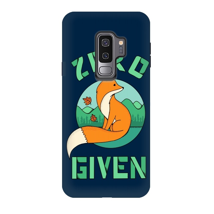 Galaxy S9 plus StrongFit Zero Fox Given 2 by Coffee Man