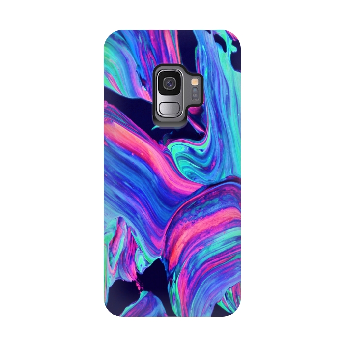 Galaxy S9 StrongFit Neon abstract #charm by ''CVogiatzi.