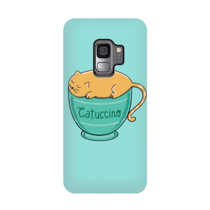 Galaxy S9 StrongFit Cattuccino by Coffee Man