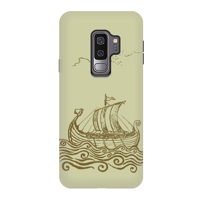 Galaxy S9 plus StrongFit VIKING SHIP by Mangulica